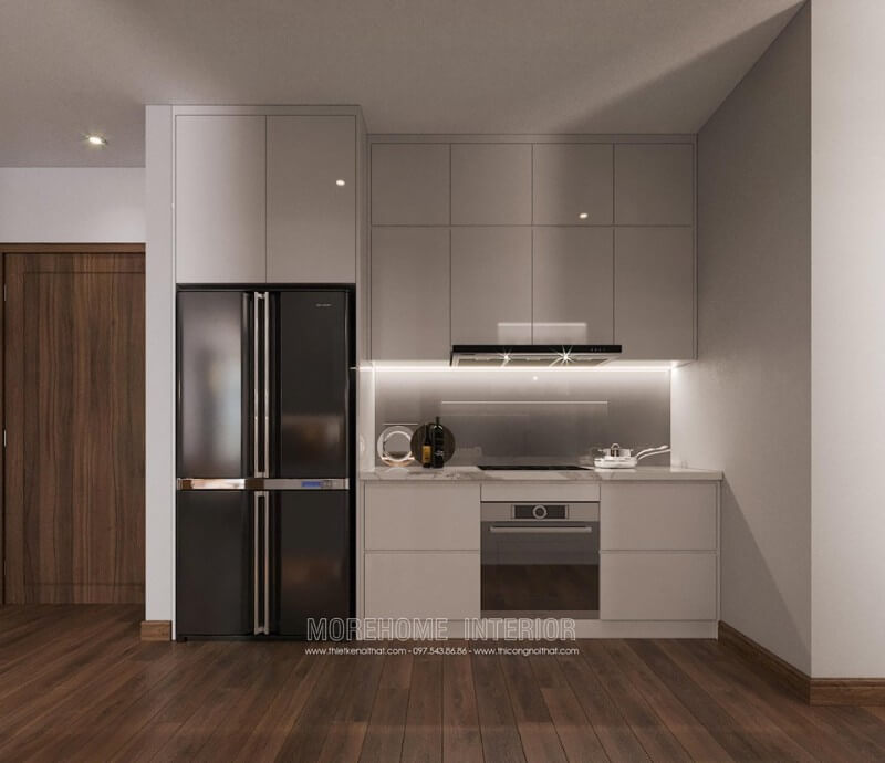 Sang trọng và tiện nghi với mẫu tủ bếp chung cư đẹp tủ bếp chung cư