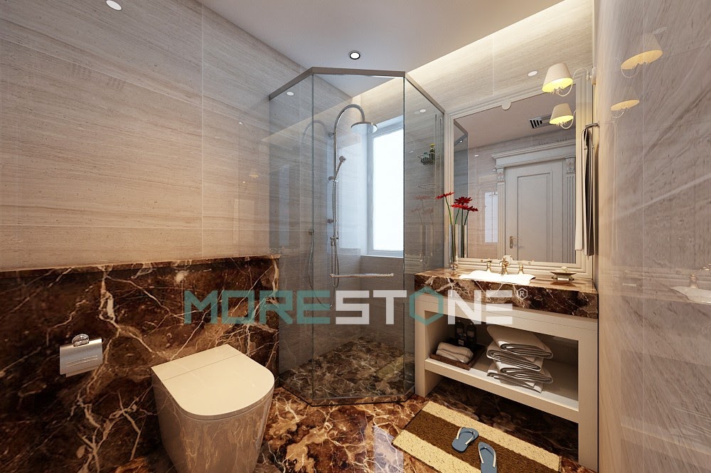 10 mẫu đá ốp nhà tắm đẹp và sang trọng