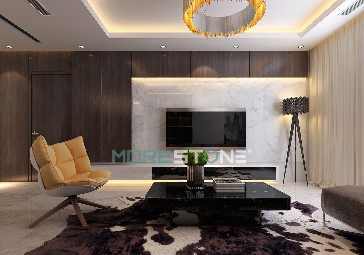 10 mẫu đá vách tivi đẹp và sang trọng